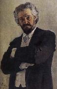 Ilia Efimovich Repin Virginie portrait than Sokolovic Spain oil painting artist